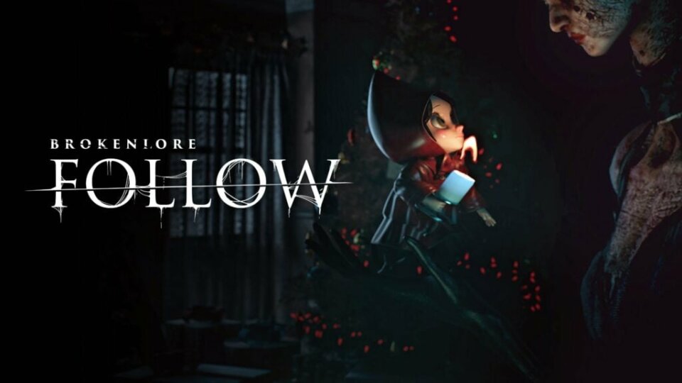 Anne dans le jeu d'horreur BrokenLore: FOLLOW.