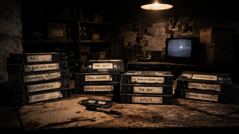 Top 20 films found footage horreur classement