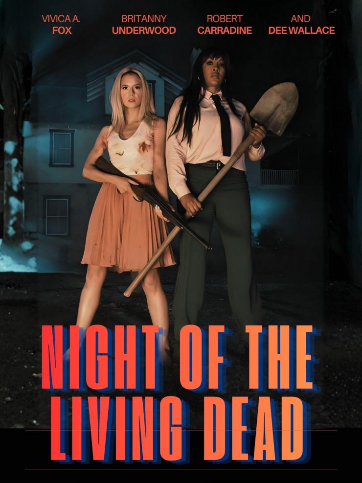 Night of the Living Dead remake 2026 affiche Vivica A Fox zombies