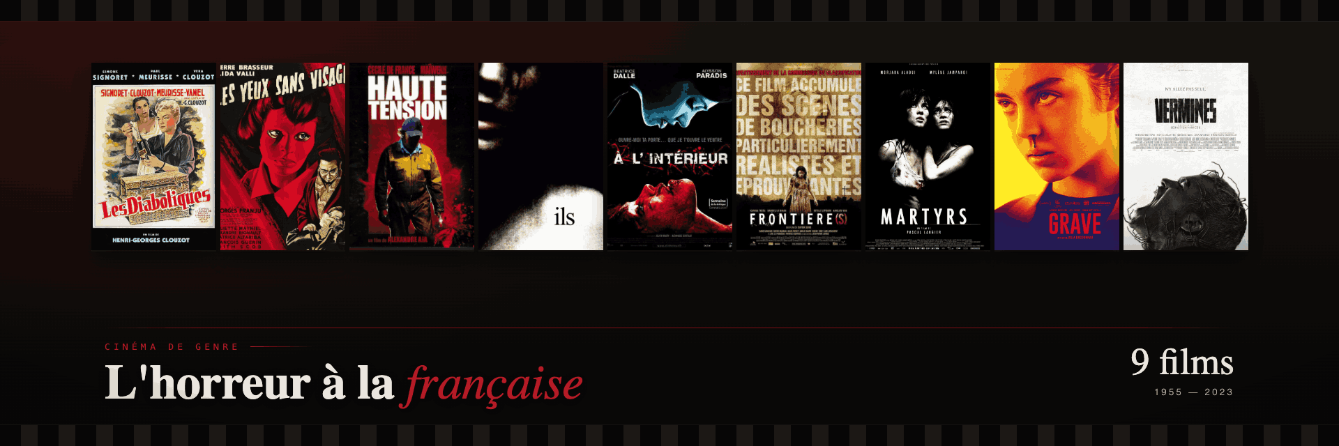 L'horreur française : histoire d'un cinéma qui fait peur au monde