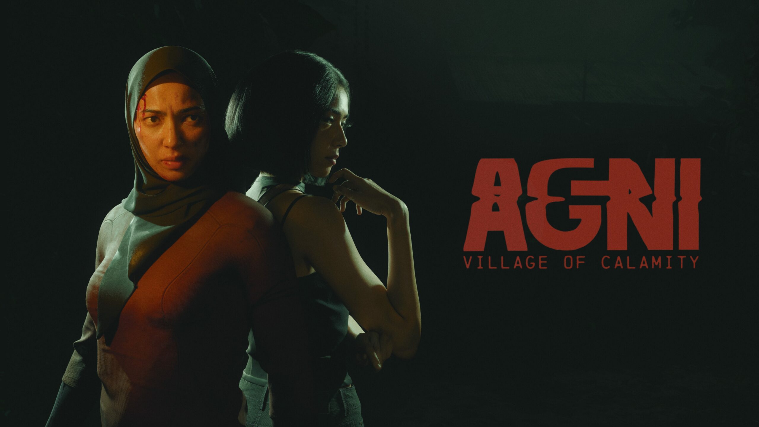 AGNI: Village of Calamity – Key art officiel du jeu