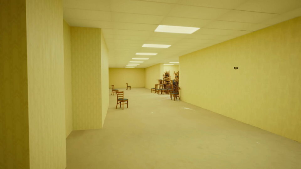 Backrooms - Key art officiel film Kane Parsons