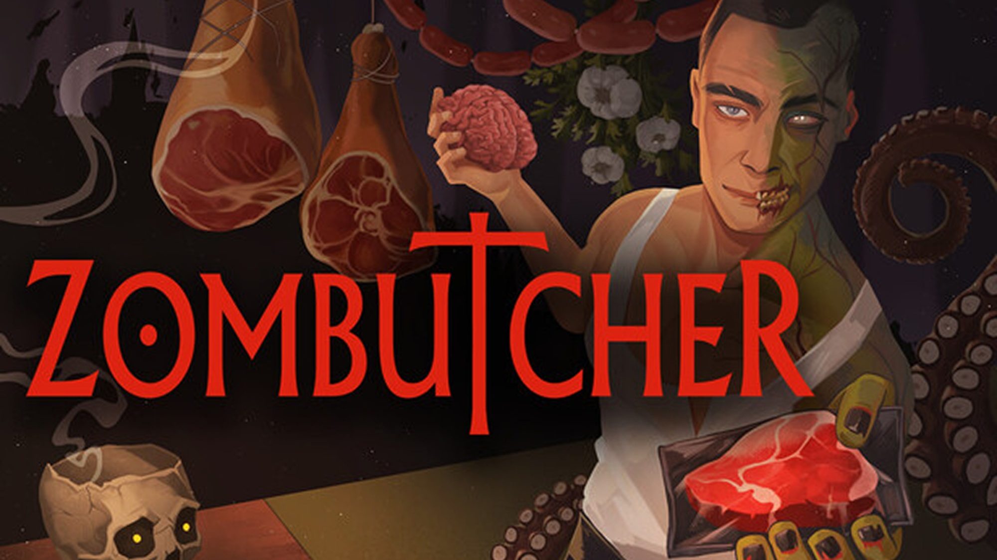 ZOMBUTCHER: Monster Business Simulator – key art officiel