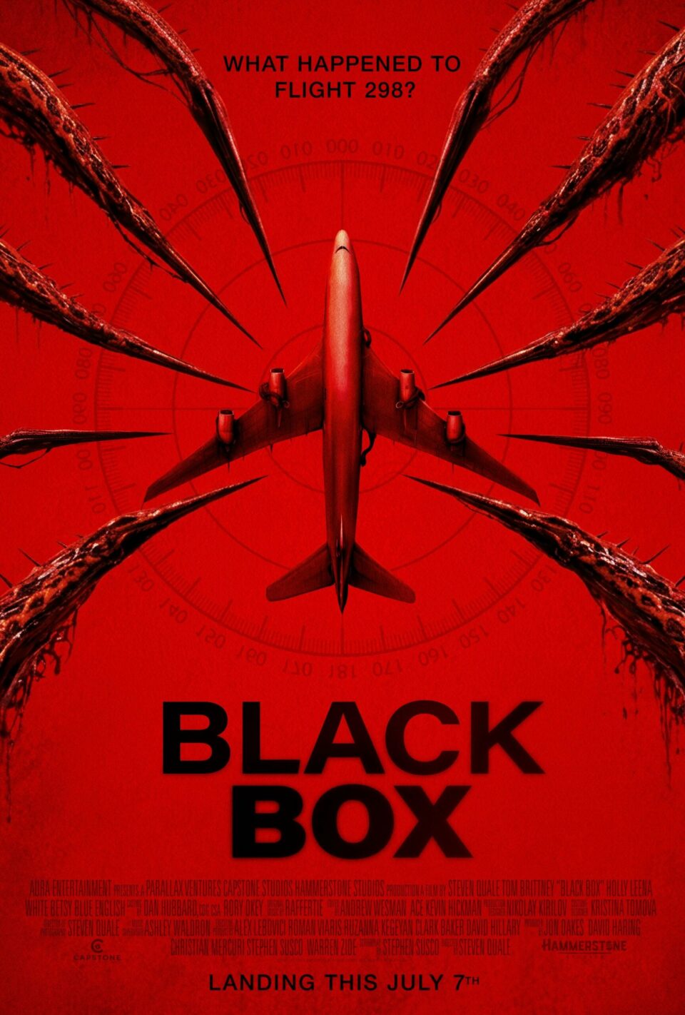 Affiche officielle du film Black Box (Flight 298)