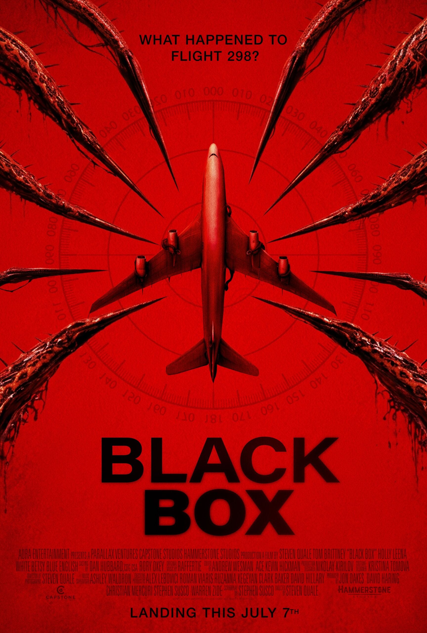 Affiche officielle du film Black Box (Flight 298)