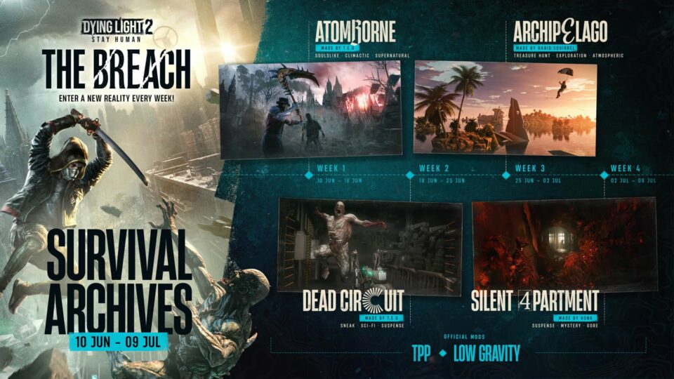 Roadmap du contenu The Breach pour Dying Light 2: Stay Human