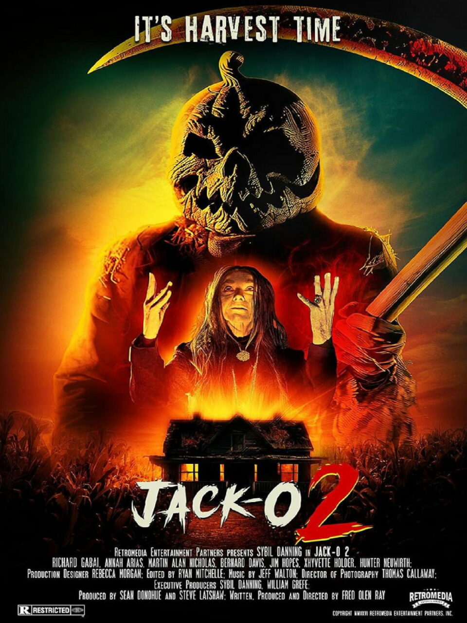 Affiche Jack-O 2 Blood Moon Rising Fred Olen Ray