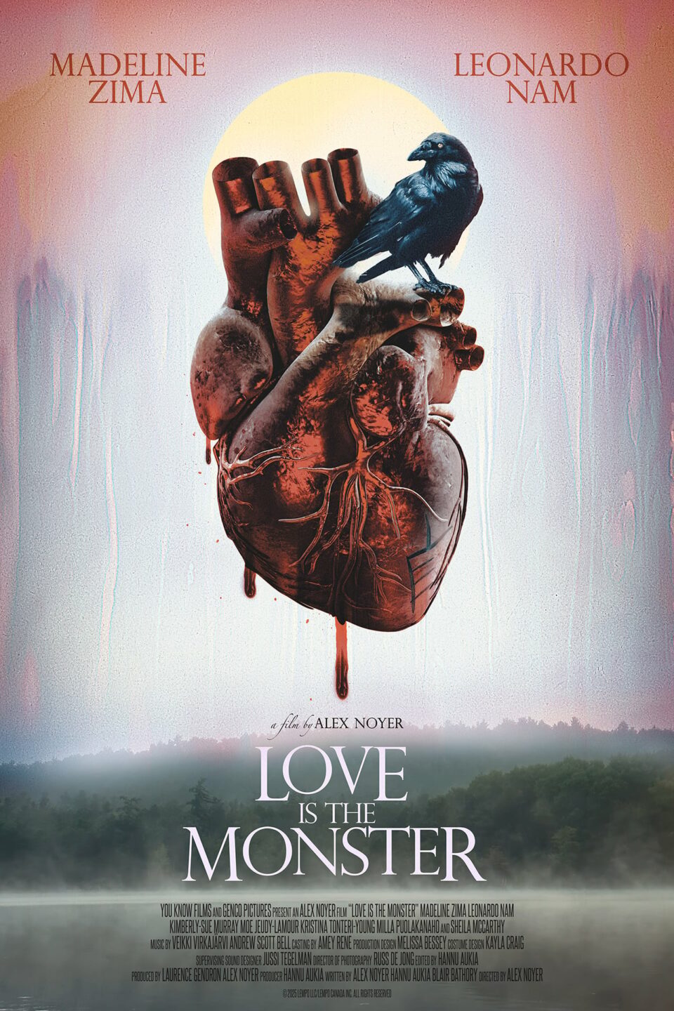 Affiche officielle du film Love is the Monster d'Alex Noyer