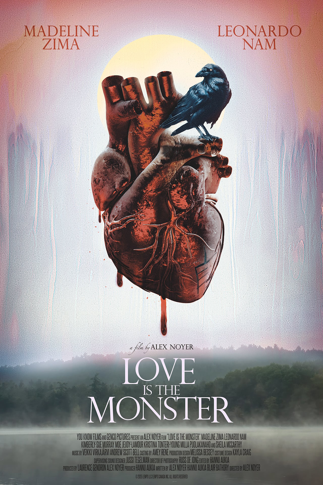 Affiche officielle du film Love is the Monster d'Alex Noyer