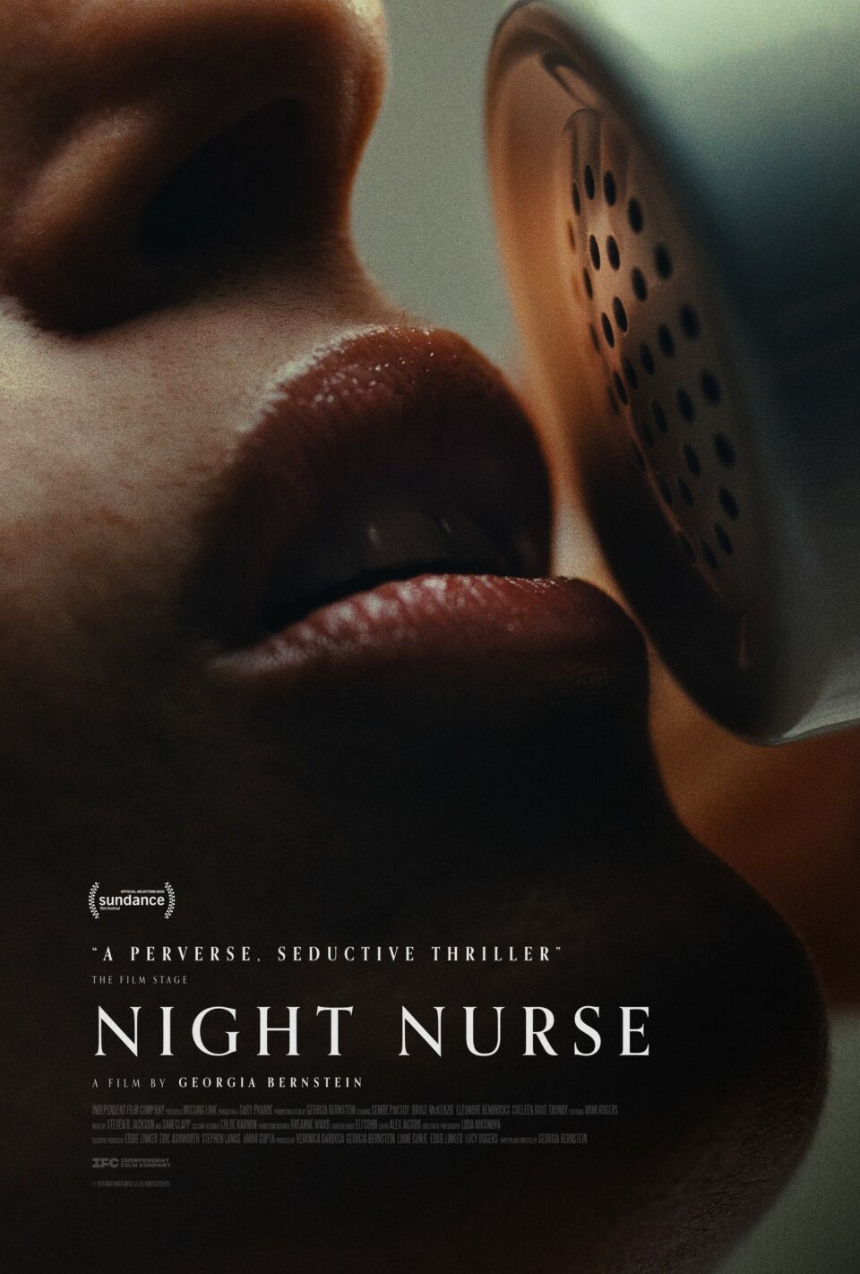 Affiche officielle du film Night Nurse de Georgia Bernstein