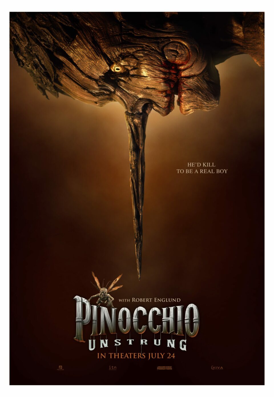 Affiche officielle de Pinocchio Unstrung