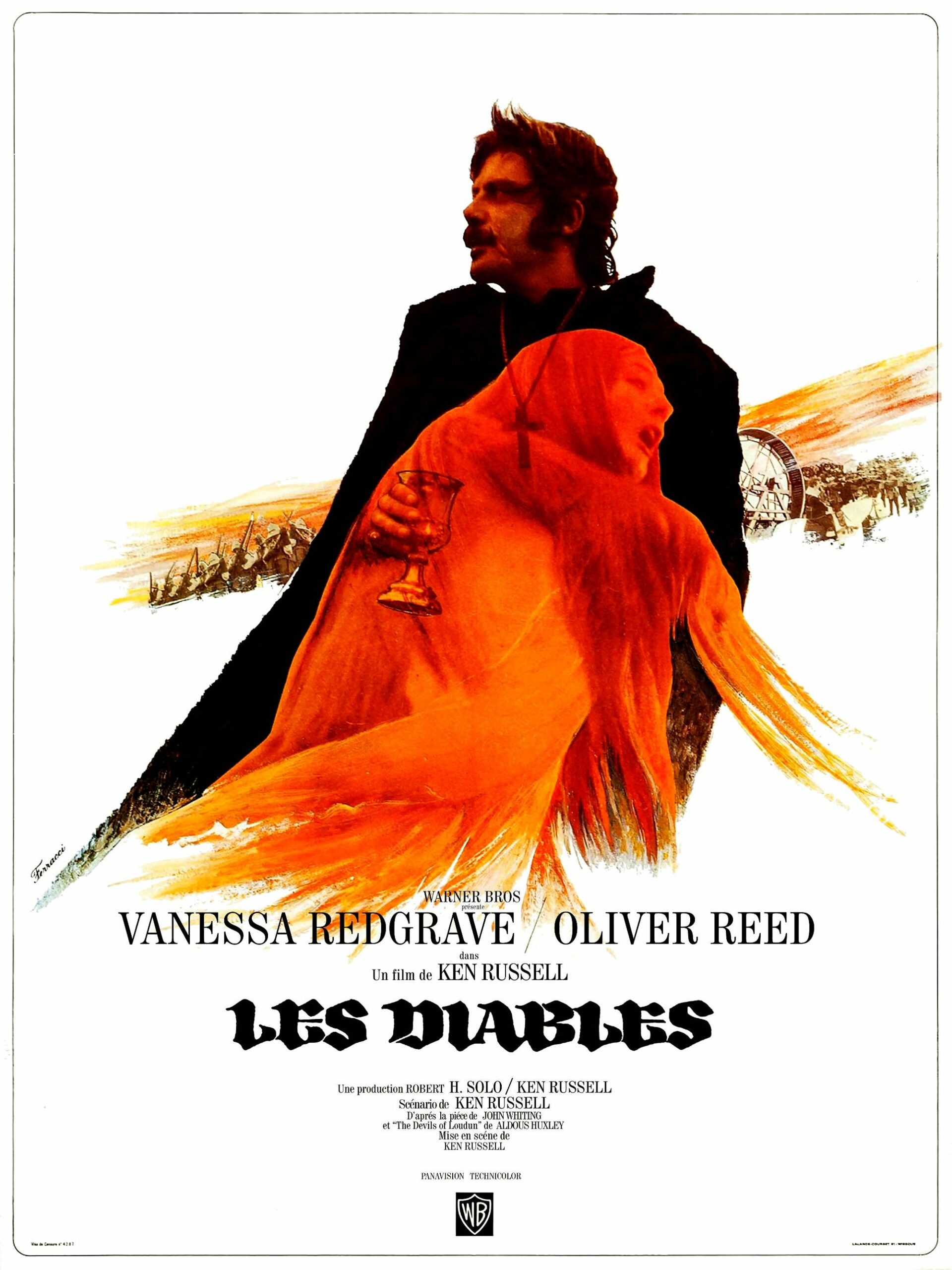 Affiche officielle de The Devils de Ken Russell, version restaurée 4K