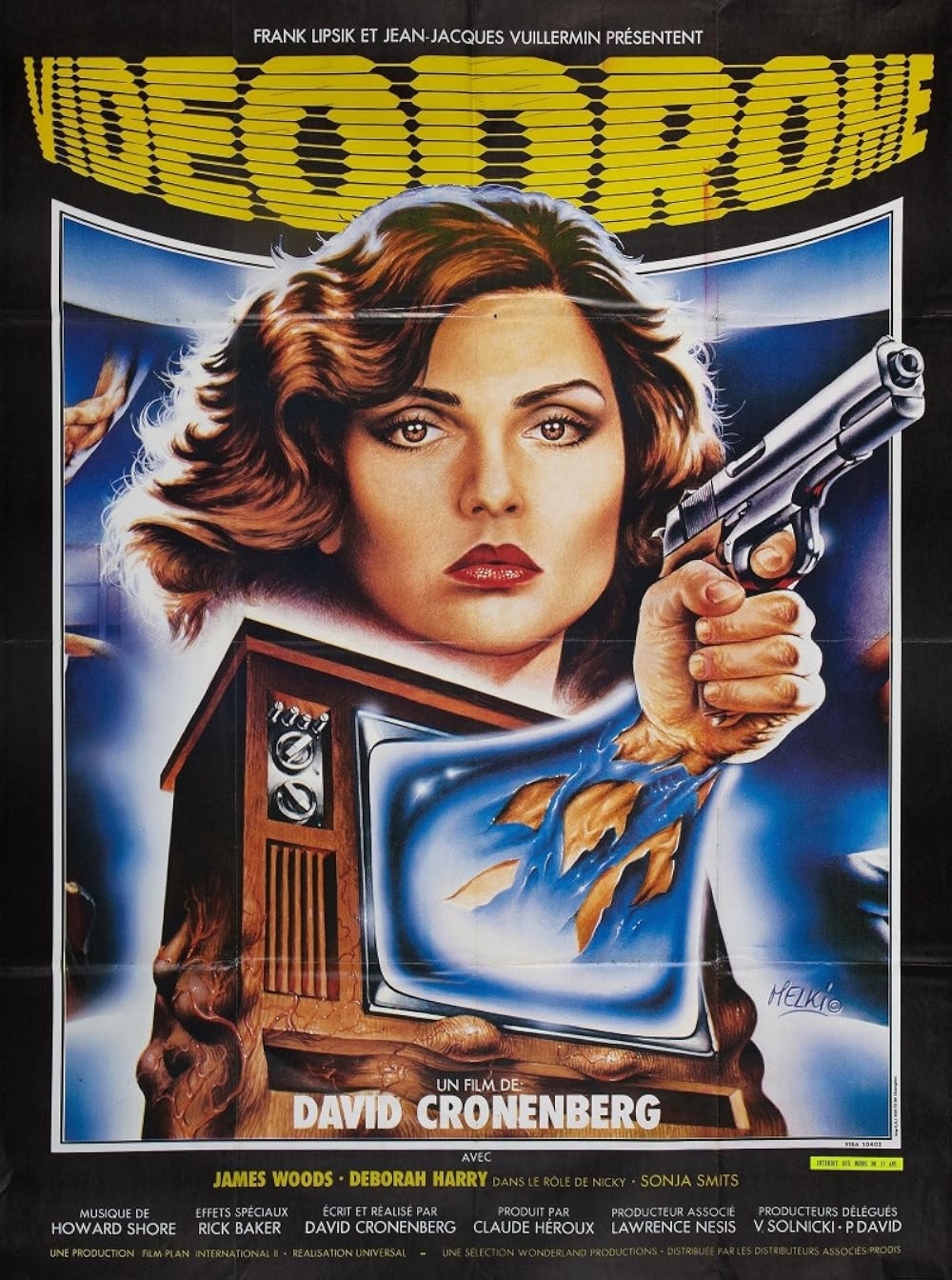 Videodrome 1983 Cronenberg