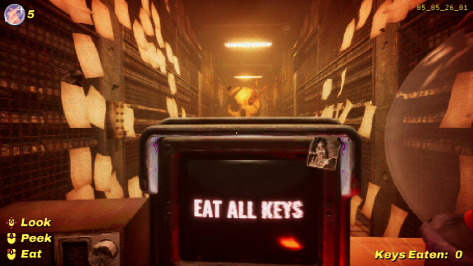KEYKRUNCHER, capture d'écran officielle du jeu de Sunscorched Studios