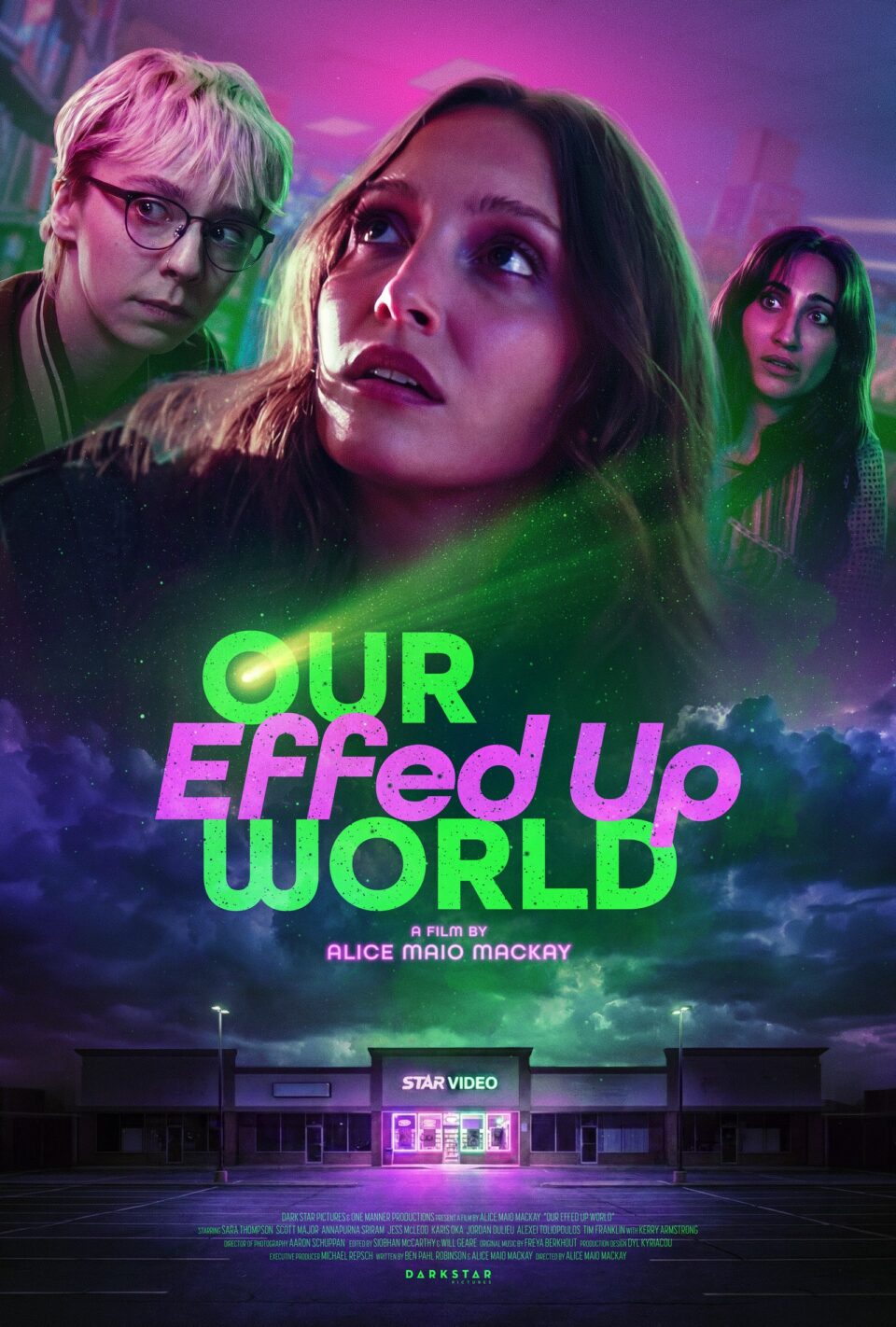 Affiche officielle du film Our Effed Up World d'Alice Maio Mackay