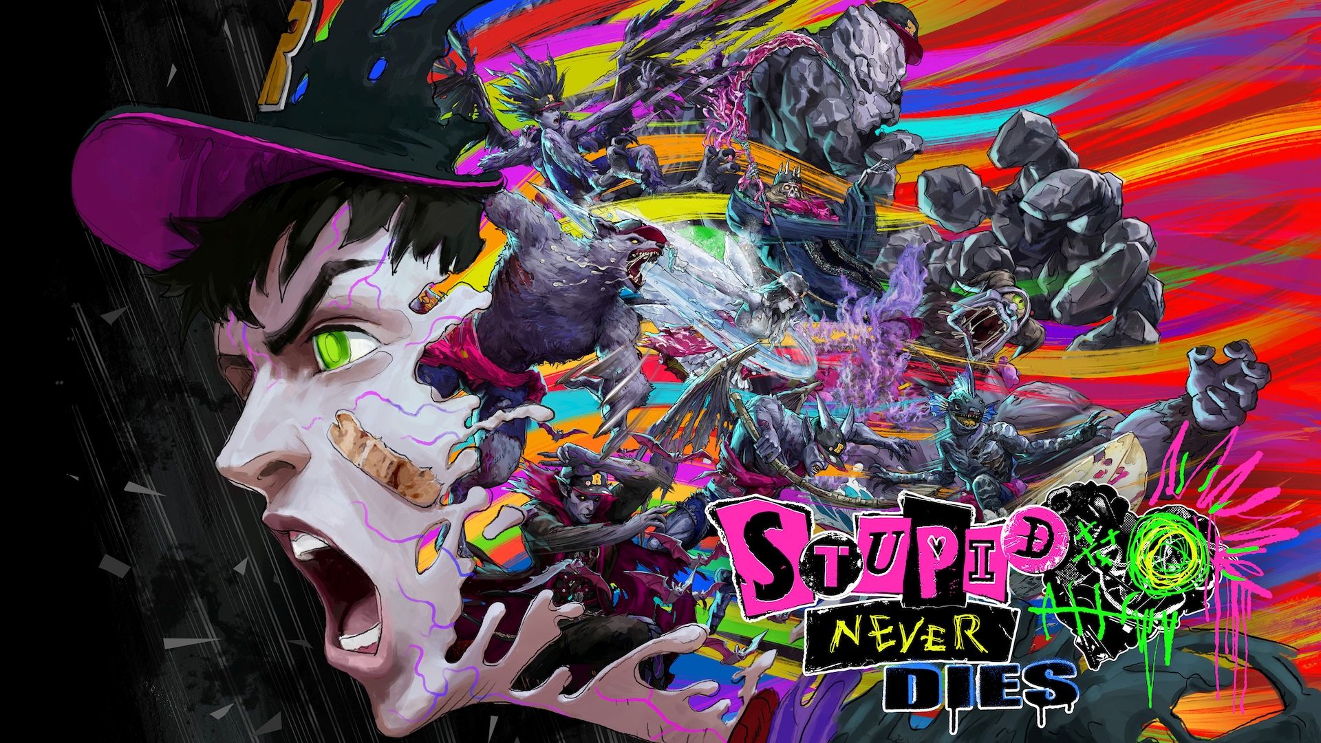 Stupid Never Dies - key art officiel