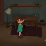 Capture d'écran de House 2, jeu d'horreur de Bark Bark Games