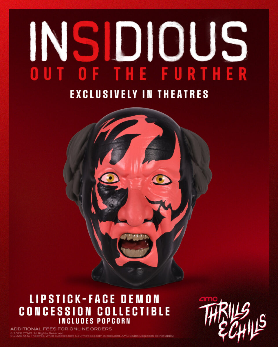 Seau à popcorn collector Lipstick-Face — Insidious : Out of the Further