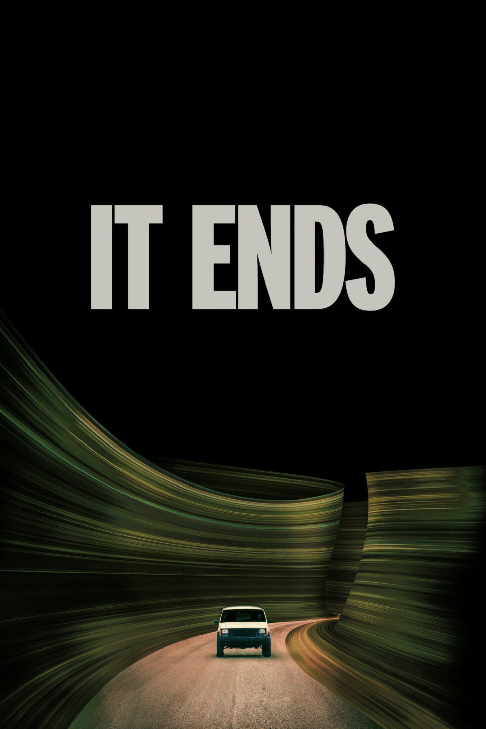 Affiche du film It Ends, premier long métrage d'Alexander Ullom, distribué par NEON