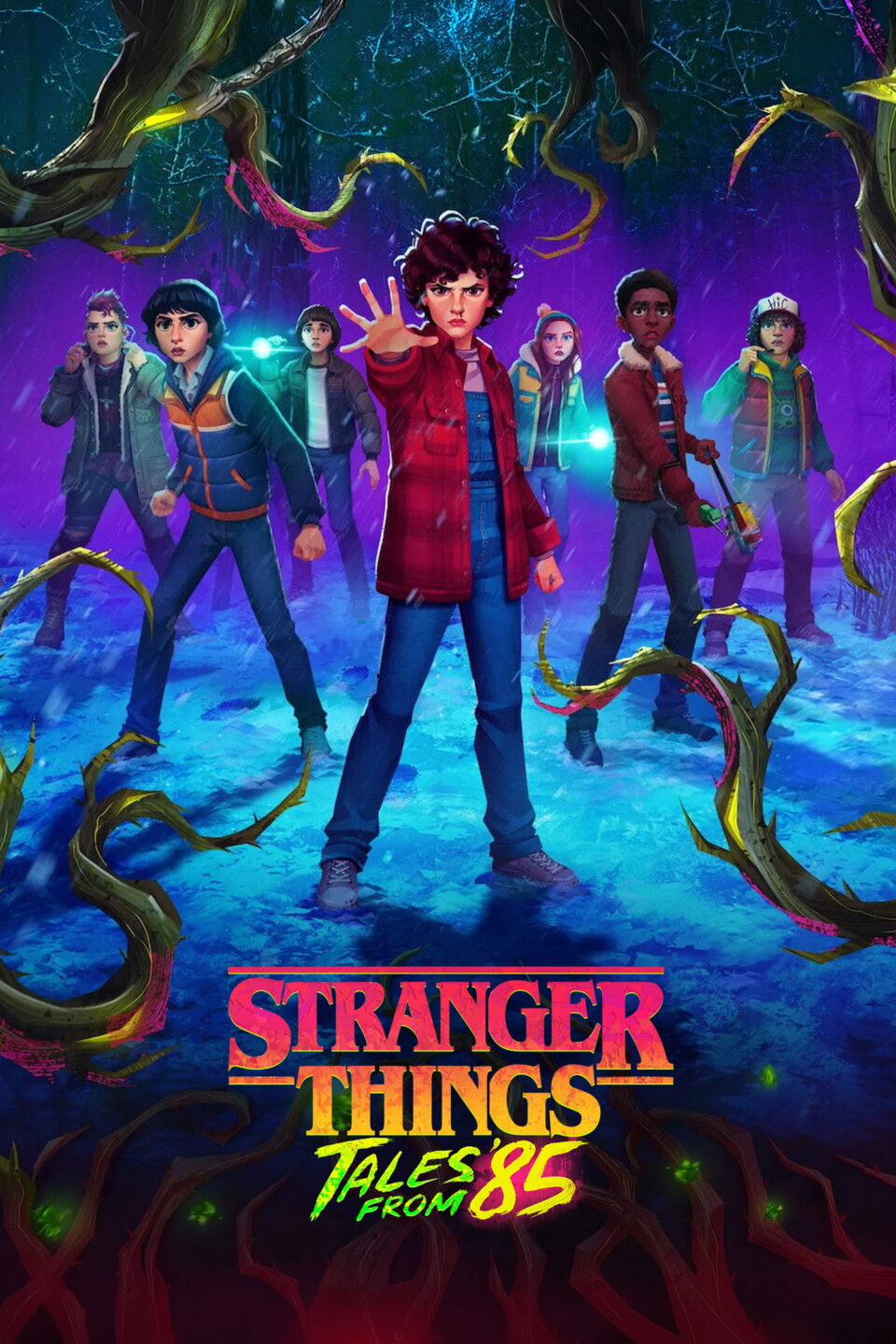 Affiche de la saison 2 de Stranger Things: Tales from '85 sur Netflix