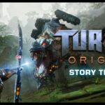Turok: Origins – key art du jeu d'action Saber Interactive
