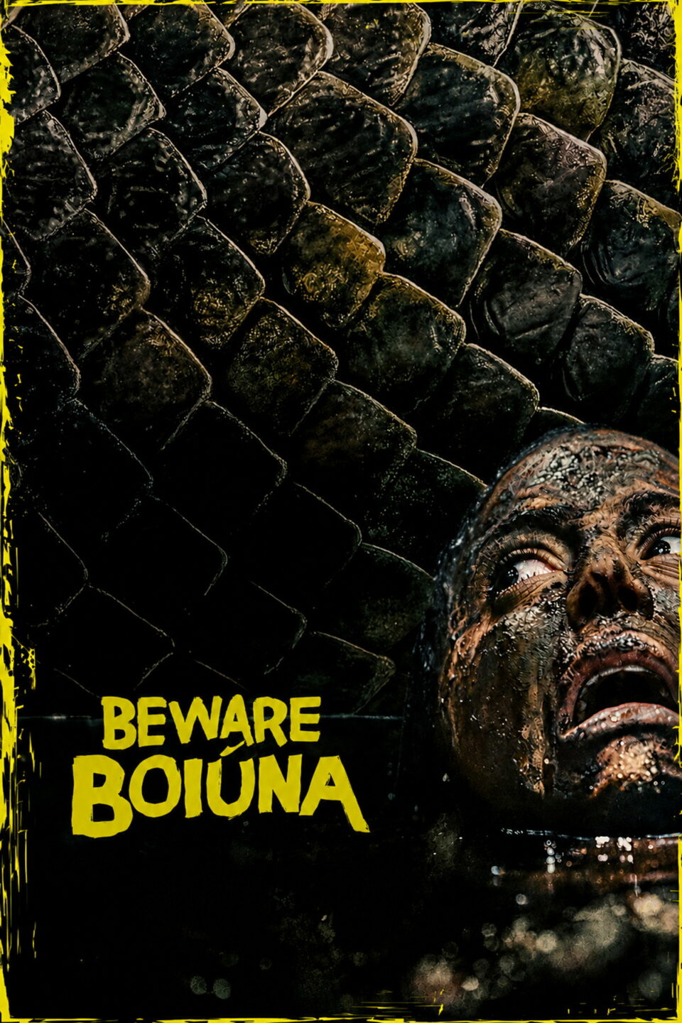 Beware Boiúna – Affiche officielle du film de survival amazonien Lionsgate