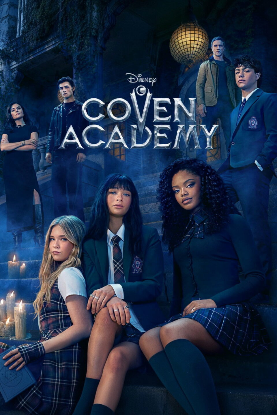 Affiche officielle de la série Coven Academy sur Disney+