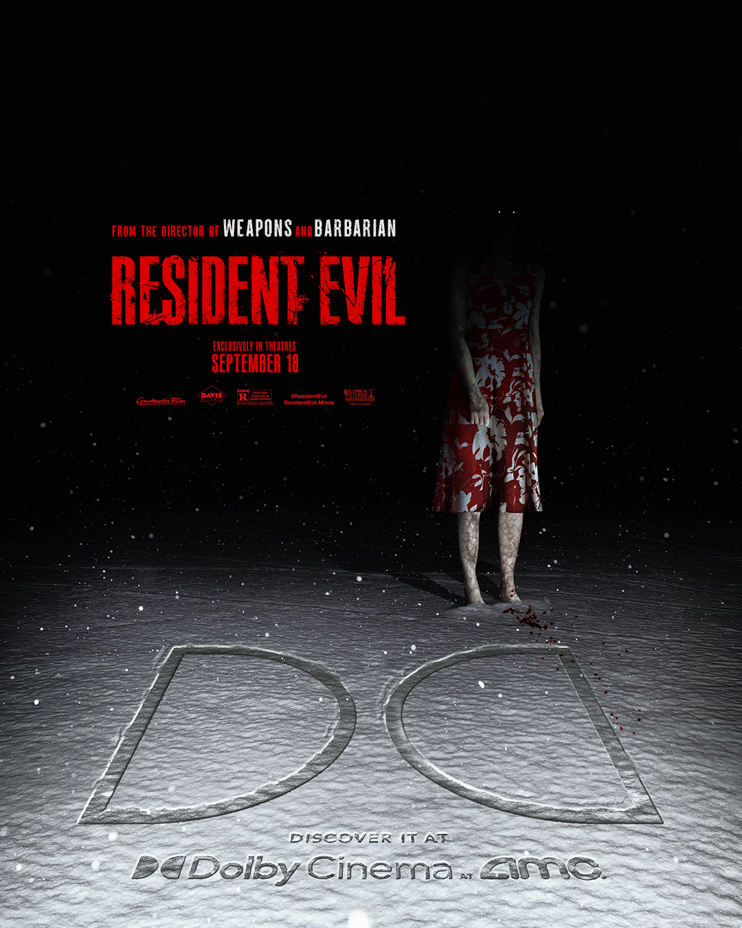 Visuel promotionnel du film Resident Evil de Zach Cregger