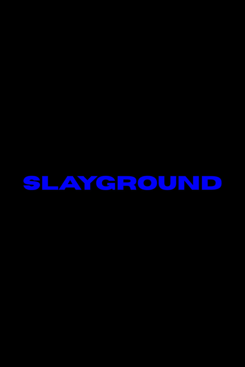 Slayground – Affiche officielle du film d'horreur A24