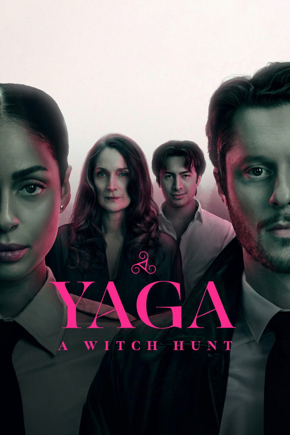Yaga : A Witch Hunt, affiche officielle de la série avec Carrie-Anne Moss