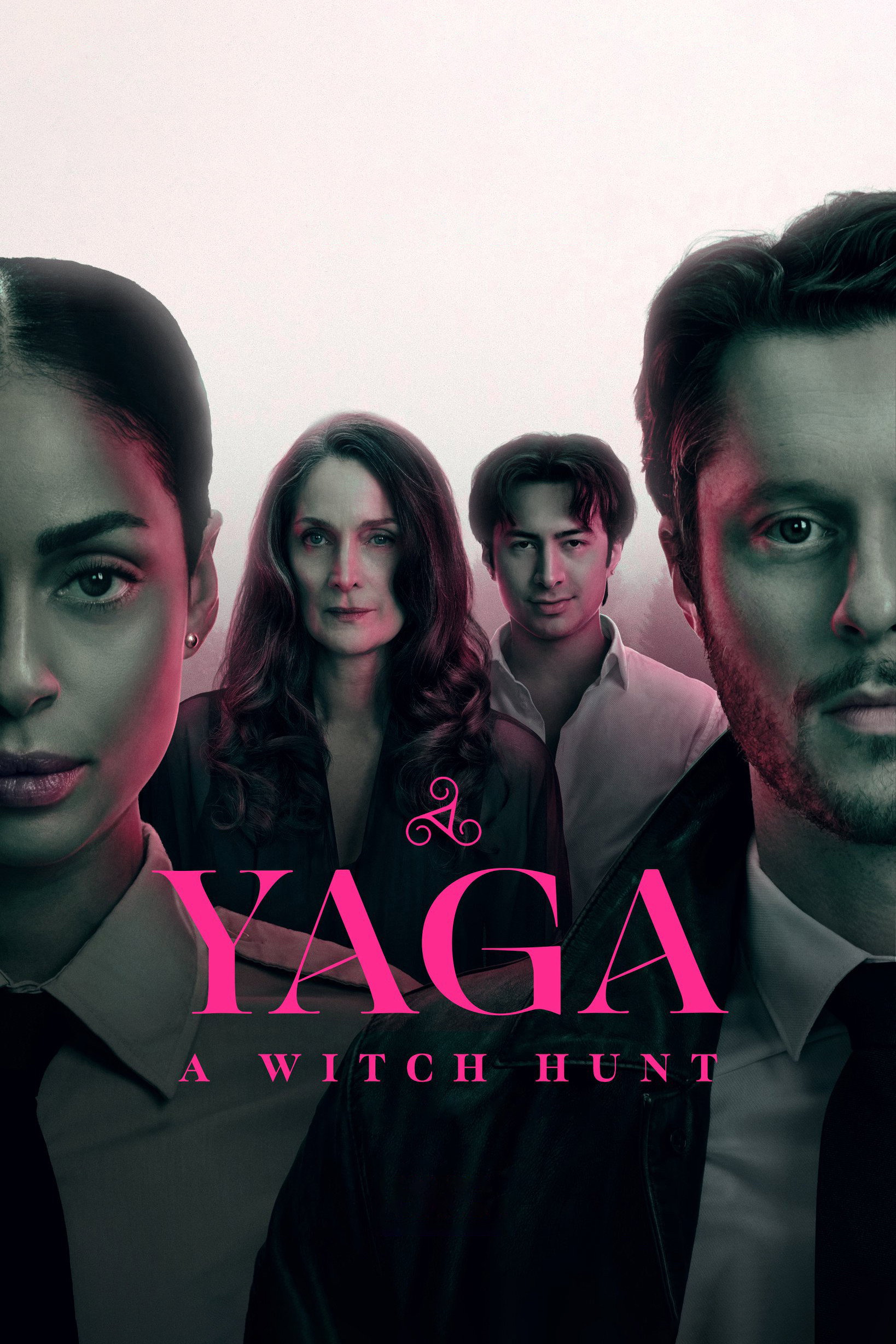 Yaga : A Witch Hunt, affiche officielle de la série avec Carrie-Anne Moss