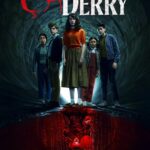 Affiche française de la série Ça : Bienvenue à Derry avec le reflet de Pennywise