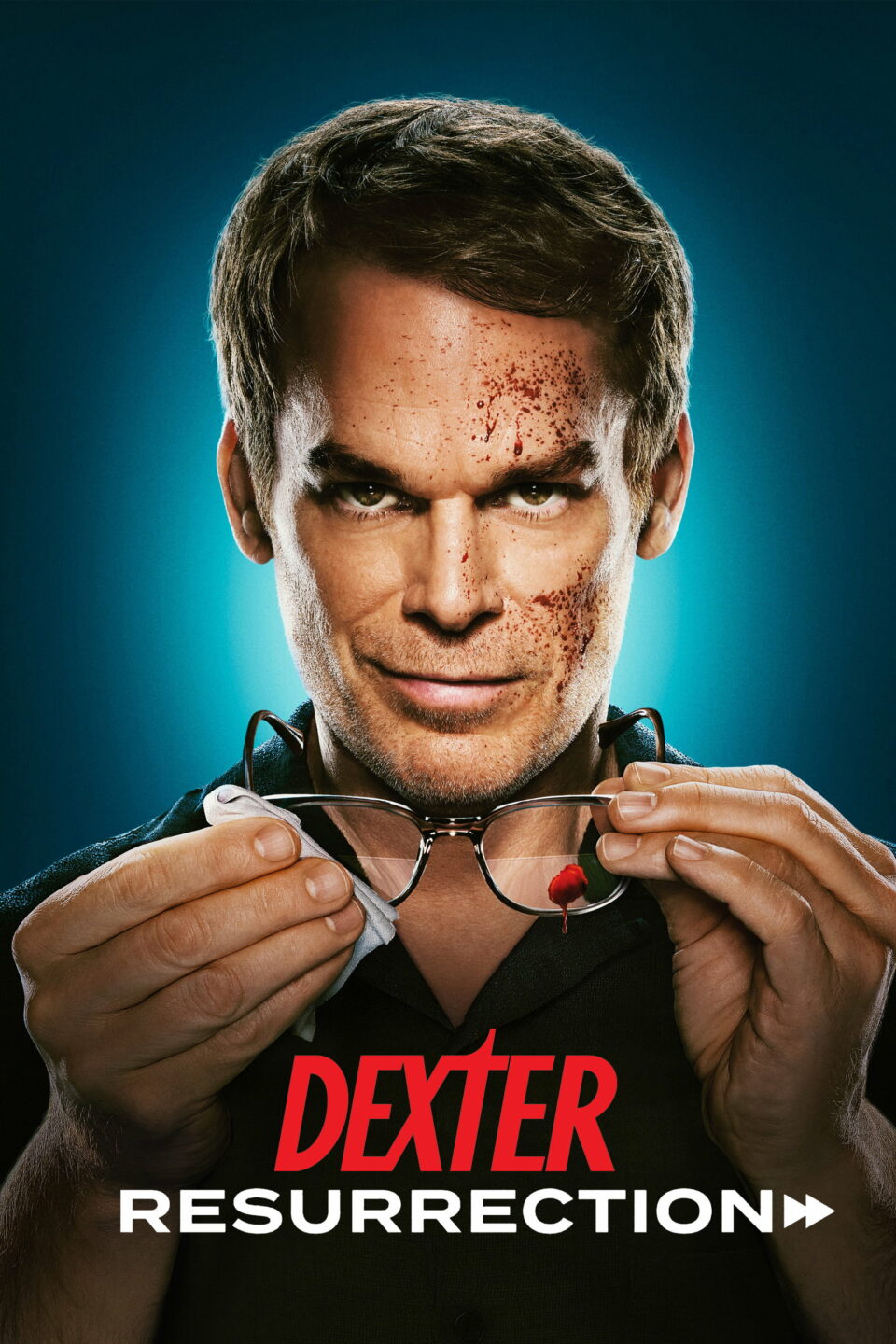 Affiche officielle de la saison 2 de Dexter: Resurrection avec Michael C. Hall