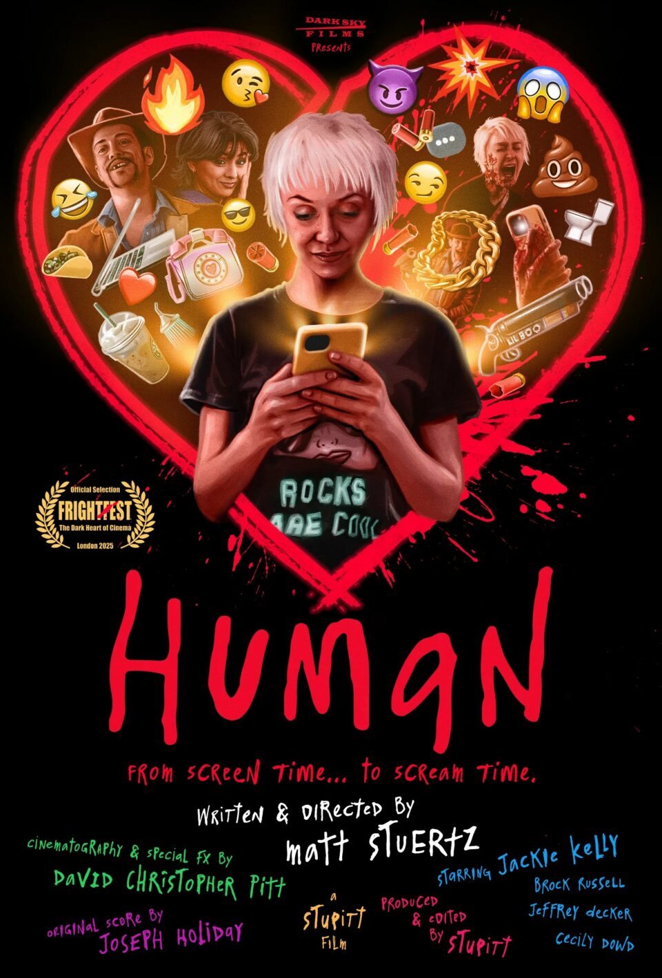 Affiche officielle du film Human de Matt Stuertz