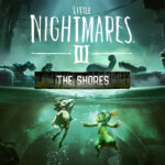 Visuel officiel du DLC The Shores de Little Nightmares III, avec Low et Alone sous l'eau