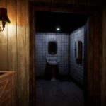 Moonlit Vigil : un couloir éclairé à la lanterne dans le jeu d’horreur