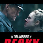 Affiche de The Last Temptation of Becky avec Becky au visage ensanglanté face à un officier nazi